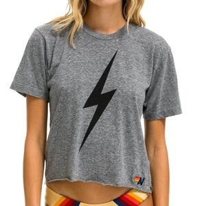 Aviator Nation Bolt Boyfriend Tee
